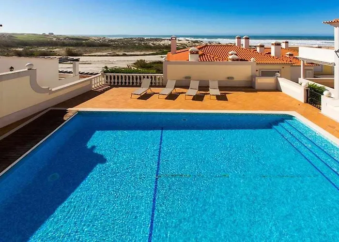 T2 Sea View, Pool, Golf, Private Terrace, Praia Del Rey, Obidos C3 Daire Amoreira (Leiria)