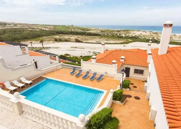 Daire T2 Sea View, Pool, Golf, Private Terrace, Praia Del Rey, Obidos C3
